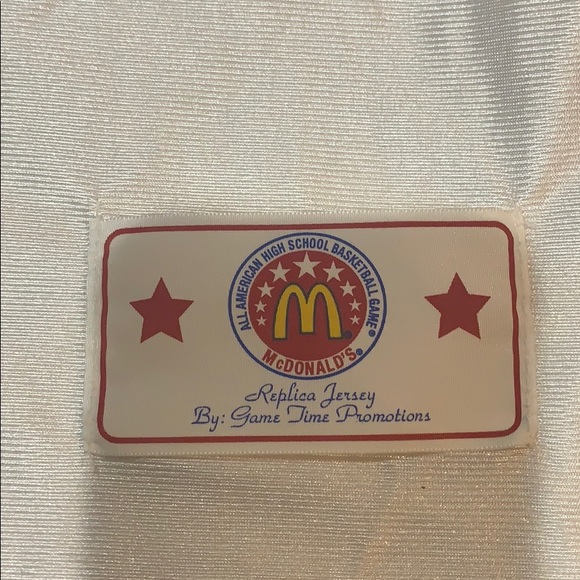 McDonald's Gametime Misprint Error Jersey Rare!! - Picture 4 of 4